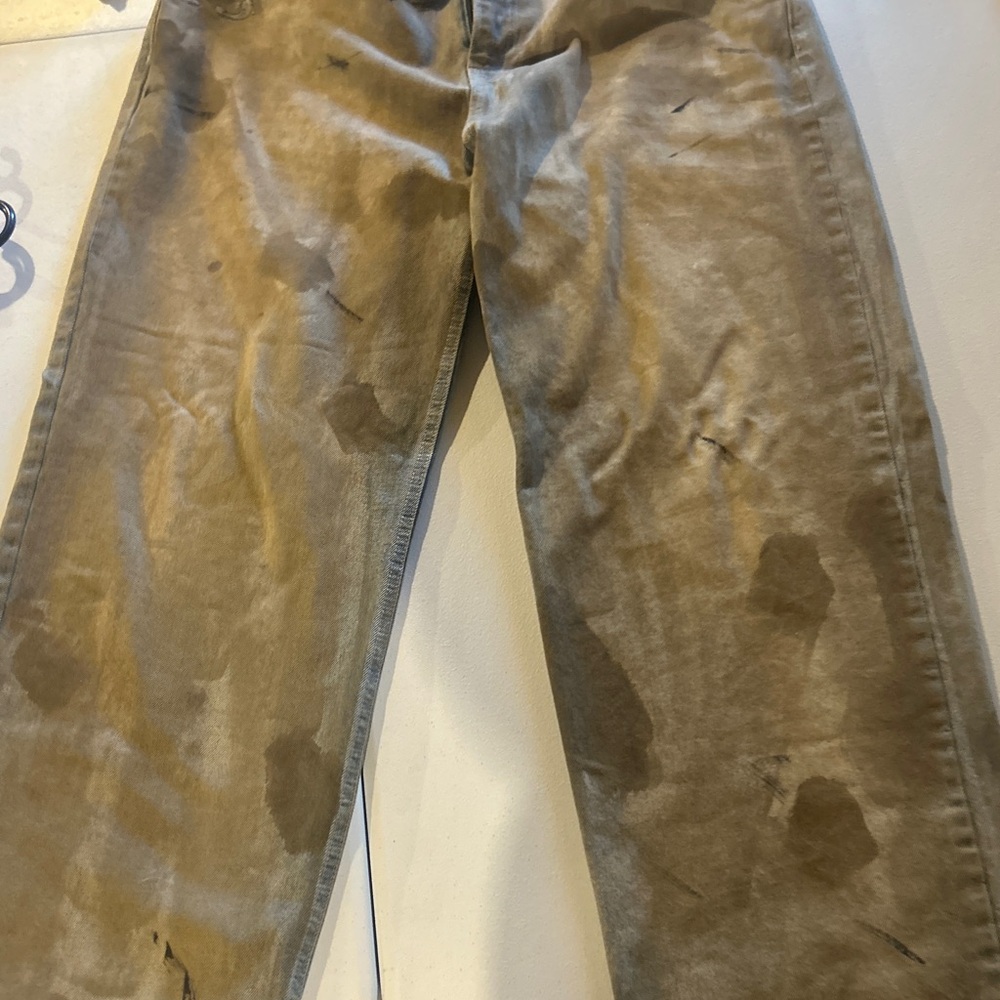 SCHUTZ Men's Relaxed Jeans - Tan